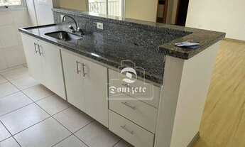 Imagem 2: Apartamento com 2 dormitórios para alugar, 70 m² por R$ 2.441,67/mês - Vila Alzira - Santo