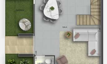 Imagem 3: Duplex para venda tem 118 metros quadrados com 3 quartos em Vargem Pequena - Rio de Janeir