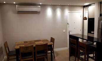 Imagem 2: Apartamento 2 dormitórios decorado para-Venda-em-Gonzaga-Santos-SP