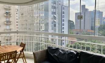 Imagem 4: Mobiliado - varanda espaçosa - 2 suítes - 2 vagas - Jardim América - São Paulo