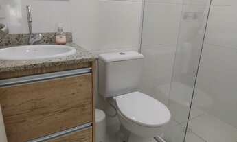 Imagem 4: Apartamento para venda tem 75 metros quadrados com 2 quartos em Indaiá - Bertioga - SP