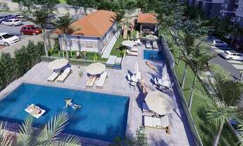 Imagem 7: Apartamentos com 2 quartos, sacada multiuso e cozinha americana no Wanel Ville