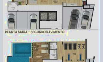 Imagem 4: Apartamento com 76 m2, 2 suítes e vista para o mar