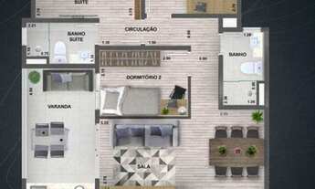 Imagem 7: Apartamento à venda no Pq Faber . 3 ou 2 dormitórios- lazer completo