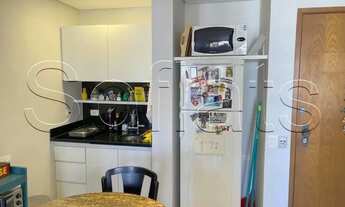 Imagem 4: Apartamento mobiliado West Side disponível locação com 45m², 1 dorm e 1 vaga no centro de