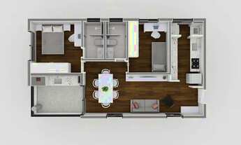 Imagem 3: Apartamento com 2 dormitórios à venda, por R$ 451.509 - Novo Mundo - Curitiba/PR