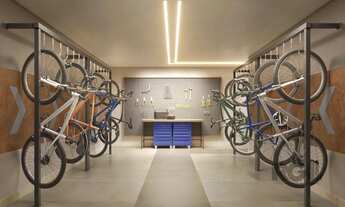 Imagem 3: Apartamento com 2 quartos, suíte, churrasqueira, vaga de garagem - 63m² no bairro Cidade B