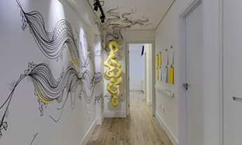 Imagem 7: EDIFICIO BARCELÓ, MOBILIADO 159 m2, 3 SUITES, 3 GARAGENS, ANDAR ALTO, VISTA LIVRE, LAZER C