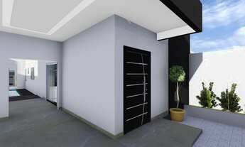 Imagem 7: Casa em construção na 508 norte - 03 quartos sendo 01 suíte, 126 m²A.C, 204 m² terreno