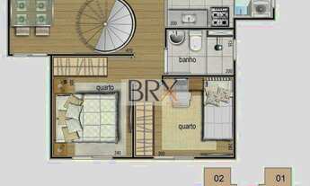 Imagem 2: Cobertura 2 Quartos Diamante (Barreiro) - Belo Horizonte/MG