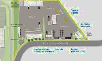 Imagem 4: Galpão 3.383 m2 área construída com 17.771 terreno