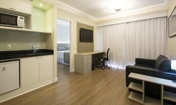 Imagem 6: Flat no estilo residence com cozinha em Moema