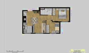 Imagem 5: Apartamento para venda com 36 metros quadrados com 2 quartos No Capão Redondo - São Paulo