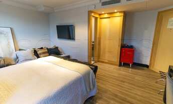 Imagem 7: Flat reformado, com 1x dormitório todo arquitetado para hospedagem em grande estilo em Hig