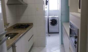 Imagem 6: Apartamento com 3 dormitórios sacada gourmet e linda vista ao mar