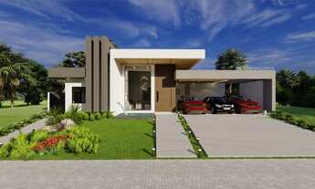 Imagem: Casa moderna no Cond Mont Blanc, 4 suítes