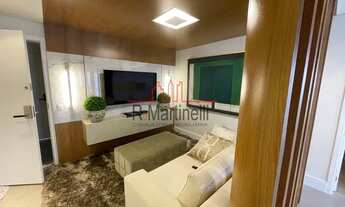 Imagem 3: REQUINTE E SOFISTICAÇÃO em todos os detalhes, em 60 metros, 2 suítes, lavabo, mobiliado e