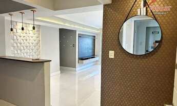 Imagem 6: Apartamento Alto Padrão Mobiliado Três Quartos Duas Suítes Varanda Gourmet Vista Mar Lazer