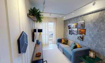 Imagem 6: Apartamento para venda possui 56 metros quadrados com 2 quartos