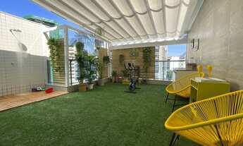 Imagem 4: Cobertura duplex, semi-mobiliada, prédio novo com piscinas, saunas, churrasqueira e segura