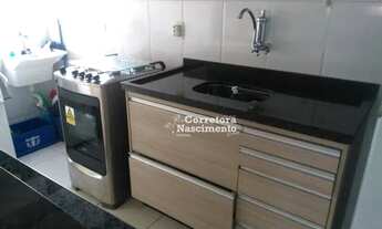 Imagem 2: Apartamento com 2 dormitórios para alugar, 52 m² por R$ 1.000/mês - Vila Formosa - Jacareí