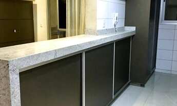 Imagem 2: Felicitá com 3 quartos, mobiliado, 3 ar condicionado, porcelanato, 2 garagens, apt luxo