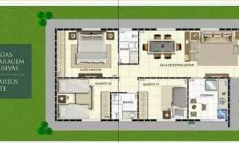Imagem 5: Casa na Planta Prox a ponta negra de 3 dormitorios com suite