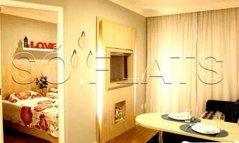 Imagem 2: Flat Mercure Pinheiros disponível para locação, com excelente localização, contendo 28m²