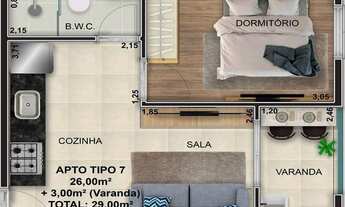 Imagem 2: APTO Burgo Paulista Patriarca