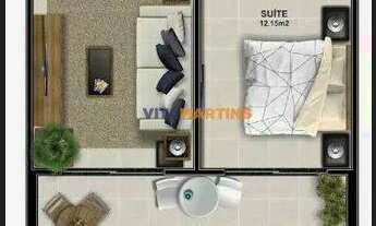 Imagem 7: Apartamento com 1 dormitório à venda, 55 m² por R$ 323.612,19 - Nova São Pedro - São Pedro