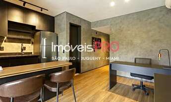 Imagem 6: Apto mobiliado no Itaim com 1suite 1 vaga 2 banheiros