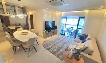 Imagem 6: Aluguel Alto Padrão Mobiliado, Planej e Equip, 95m² 3Qts 1Sui, Sala Clmatiz Var Gourmet, 2