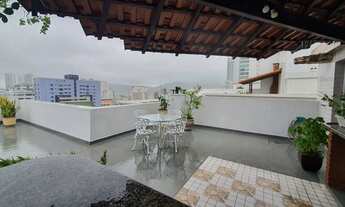 Imagem 2: COBERTURA TRIPLEX! 2 ÁREAS GOURMETS + PISCINA COM SOLARIUM!! 3 QUADRAS DA PRAIA! 3 DORMS