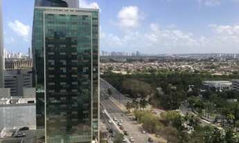 Imagem 2: Sala Emp. Nassau, 82m², 2 vagas. Ilha do Leite, Recife - PE