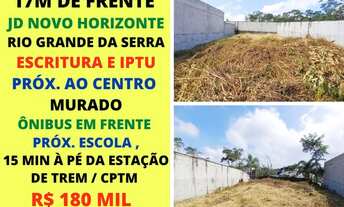 Imagem: Lote 250m2 17m de frente Novo Horizonte