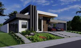 Imagem 4: Casa moderna no Cond Mont Blanc, 4 suítes, 1 master, piscina, 6 vagas