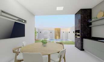 Imagem 3: Casa 3/4 com Piscina no Parque das Flores próximo ao Passeio das Águas