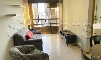 Imagem 7: Apartamento mobiliado West Side disponível locação com 45m², 1 dorm e 1 vaga no centro de