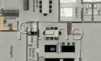 Imagem 3: Casa à venda em condomínio no Bairro Parque Brasil - Paulínia/Sp