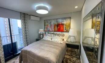 Imagem 7: REQUINTE E SOFISTICAÇÃO em todos os detalhes, em 60 metros, 2 suítes, lavabo, mobiliado e