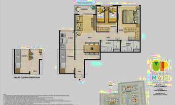 Imagem 3: Apartamento para venda tem 55 metros quadrados com 2 quartos em Anil - Rio de Janeiro - RJ