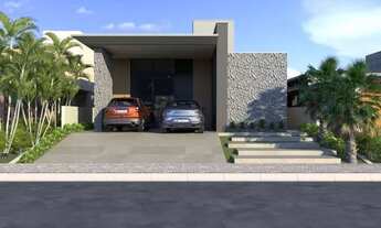 Imagem 2: EM CONSTRUÇÃO] Casa térrea a venda com 360m² de terreno, 4 suítes, 4 vagas de garagem