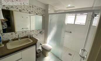 Imagem 15: Locação anual com 3 dorm, dependência, sacada e garagem privativa na Avenida Brasil