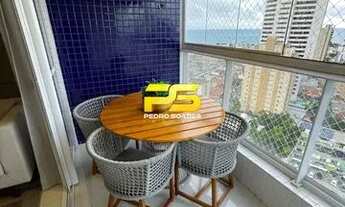 Imagem 2: Apartamento Mobiliado 145m²com 04 Quartos no Cabo Branco- para Locação por 5.500,00