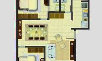 Imagem 6: Apartamento com 2 dormitórios à venda, 57 m² por R$ 135.000,00 - Camurupim - Caucaia/CE