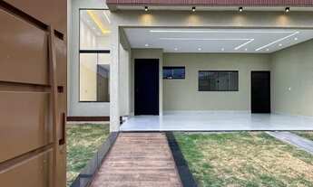 Imagem 2: Casa Nova à Venda no Setor Veiga Jardim - Aparecida de Goiânia Alto padrão de acabamento