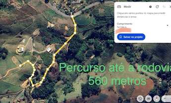 Imagem 5: Terreno Rural com platô e escritura