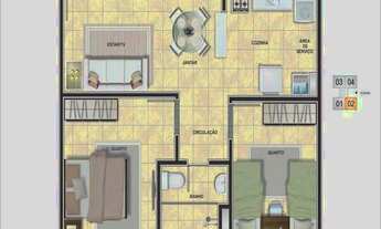 Imagem 7: Apto Pque Acanto /Jd.Iguatemi 02 Dorm. " Condições Imperdíveis "