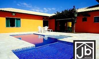 Imagem: Casa independente e linear, área de lazer