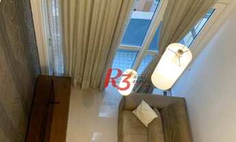 Imagem 2: Loft para venda tem 68 metros quadrados com 1 quarto em Gonzaga - Santos - SP